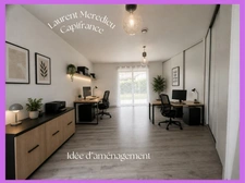 Maison de plain-pied de 130 m²- 4 chambres- avec grand jardin piscinable – Saint-Romain-la-Virvée