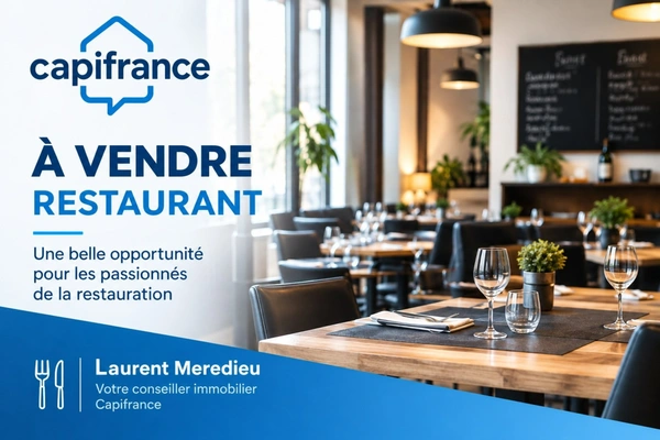 À VENDRE Fonds de commerce– RESTAURANT SUR LE BASSIN D’ARCACHON
