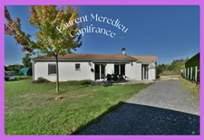 Maison de plain-pied de 130 m²- 4 chambres- avec grand jardin piscinable – Saint-Romain-la-Virvée