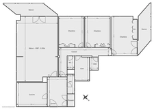 Local/bureau à vendre 4 pièces 110m² avec garage en sous-sol ANNECY (74)