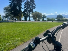 appartement à vendre 3 pièces EXCENEVEX (74), rez de jardin 95m² cave et parkings, à 5 minutes à pied du lac