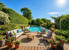 Maison : 8 pièces 230m² -SAINT CERGUES (74)- jardin, piscine, parkings 5 chambres et 42m² d'espace indépendant