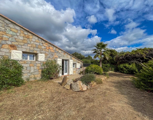 Maison en pierre à vendre 3 pièces OLMETO-plage 