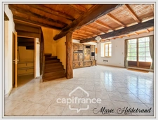 Maison de caractère de 130m² - 3 chambres - garages - jardin