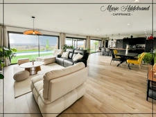 Maison contemporaine – Vue dominante, 9 000 m², piscine – Sans travaux