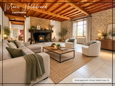 Maison en pierre familiale de 245m² - jardin de + de 1600m² - 4 chambres