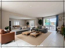 Maison familiale de 212m² avec jardin 1200m² et piscine - 6 chambres