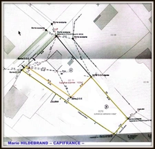 Terrain de 978m², à 5mn à pied du centre ville de CASTELSARRASIN