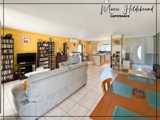 Family bungalow with heated veranda and swimming pool – 4 bedrooms + office – sought-after area of Bon-Encontre