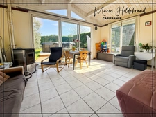 Family bungalow with heated veranda and swimming pool – 4 bedrooms + office – sought-after area of Bon-Encontre