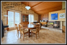 MAISON 104m² de PLAIN-PIED – 3 CHAMBRES – GARAGE – JARDIN  + de 2900m²