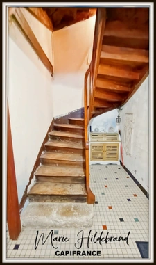 Stone house - 105m² living space - 750m² garden - 2 bedrooms - outbuilding