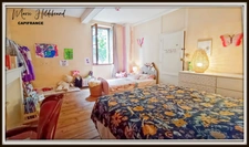 Stone house - 105m² living space - 750m² garden - 2 bedrooms - outbuilding