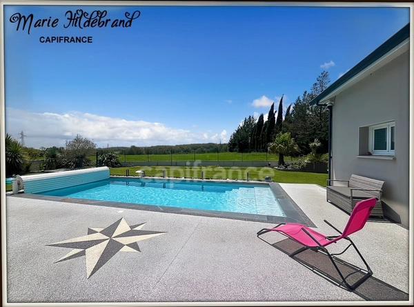 MURET – Villa contemporaine 134 m² avec piscine, vue dégagée et terrain de plus de 1 000 m²