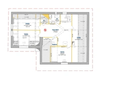 BEYNOST propriété de 223.7m2 habitable avec vue panoramique sur 1800m2 de terrain à vendre  (01)
