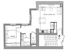 Lyon 5ᵉ – Quartier "Saint-Just" – Appartement T2 de 40,80 m² – Calme et fonctionnel