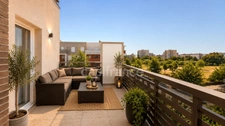 FLEURY MEROGIS (91)APPARTEMENT T3 63 M² AVEC GRAND BALCON ET DEUX STATIONNEMENTS EN SOUS-SOL