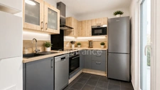 FLEURY MEROGIS (91)APPARTEMENT T3 63 M² AVEC GRAND BALCON ET DEUX STATIONNEMENTS EN SOUS-SOL