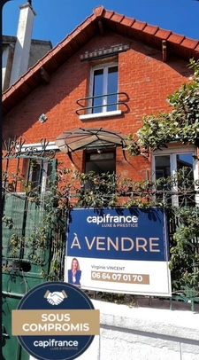 Maison 110 m2, 4 chambres, très beaux volumes, à  NOISY LE SEC (93), Rue Duquesne