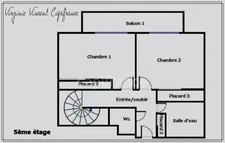 A vendre NOGENT SUR MARNE, Hôtel de Ville, appartement en duplex, 98 m2, 4 pièces, avec terrasse et balcon, en Résidence Séniors, services Hespérides