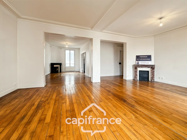 Appartement familial, en parfait état, 5 pièces, 113 m2, à  FONTENAY SOUS BOIS (94), rue Mot, proche RER et Bois