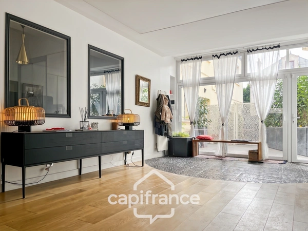 Appartement esprit maison – 164 m² – cour intérieure + box 1 voiture – rue Manessier – Nogent-sur-Marne.