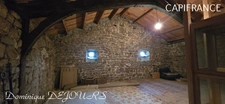 Ardèche, 5 minutes by car from St Pierreville in the heart of the Monts d'Ardèche national park, spacious house of 178m² with a large outbuilding of 200m² on 2 levels to be converted