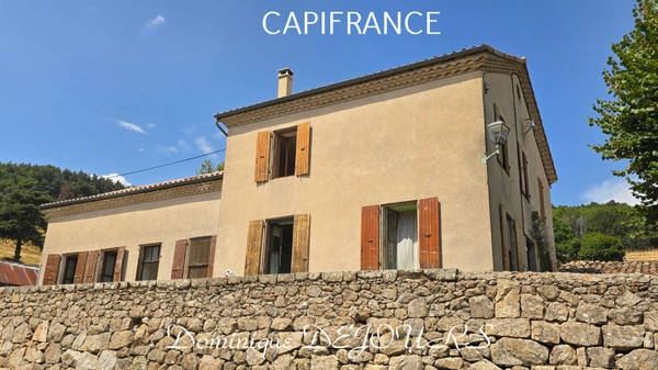 Maison à vendre 7 pièces GLUIRAS (07)