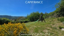 Ardèche, Vallée de l'Eyrieux, LES OLLIERES SUR EYRIEUX - Maison bioclimatique de 2018 - 126m² - espace extérieur