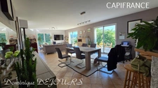 En Ardèche, à Issamoulenc - Maison de plain-pied avec vue dégagée sur la nature luxuriante - grand séjour - 4 chambres