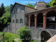 Grande maison bourgeoise de 400m² habitable et son parc de 9700m²au bord de la rivière La Glueyre