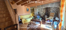 Maison en pierres avec deux logements, terrasse et terrain de 7 800 m² – Saint-Jean-Roure (07160)