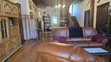  Maison de village en pierre avec terrasse, grand séjour, cuisine équipée, 4 chambres, atelier et caves, à DUNIERE SUR EYRIEUX (07), à 35 mn de Valence (26)