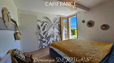 Ardèche, Vallée de l'Eyrieux, LES OLLIERES SUR EYRIEUX - Maison bioclimatique de 2018 - 126m² - espace extérieur