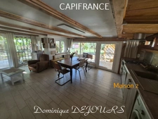 Ardèche – Dunière-sur-Eyrieux -- Ensemble de deux maisons avec jardin et terrasses