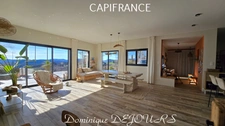 Ardèche - Magnificent architect-designed house of 184 m² of living space - Beautiful outdoor area - Panoramic views of the Ardèche mountains and the Vercors