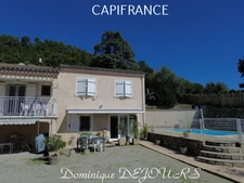 Ardèche, Eyrieux Valley, St Fortunat, large house and gîte to develop - Garden - Spring - Large Garage