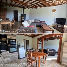 Tènement immobilier : 2 habitations et un ancien hangar agricole - 6200m² autour de la maison + bois de chênes 9700m² - source et un bassin