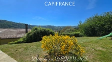 Ardèche, Vallée de l'Eyrieux, LES OLLIERES SUR EYRIEUX - Maison bioclimatique de 2018 - 126m² - espace extérieur