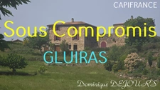Ardèche, ensemble charmant de 2 maisons en pierres, avec terrasses, caves voutées et terrains attenants
