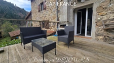 Vallée de l'Eyrieux entre rivière et Dolce Via - Petite maison immédiatement habitable - Vendue meublée - 44m² - Terrasse