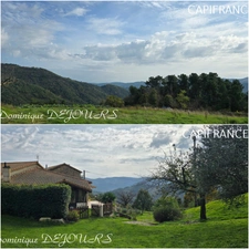 Property complex: 2 houses and a former agricultural shed - 6200m² around the house + 9700m² of oak woodland - spring and a pond