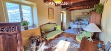 Maison en pierres avec deux logements, terrasse et terrain de 7 800 m² – Saint-Jean-Roure (07160)