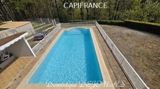 A PRANLES, à 15mn de PRIVAS – Maison de 117 m² sur terrain de 8400 m² – Sous-sol complet - Environnement calme et naturel et sans vis-à-vis – Piscine