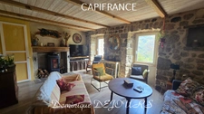 Ardèche, in SAINT PIERREVILLE, large house of 152m² with land and a spring.