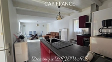 Ardèche, St Sauveur de Montagut, maison de 74m², 3 chambres, garage, caves, terrain 500m². Exposition sud, vue dégagée.
