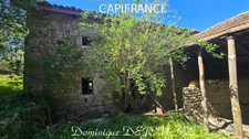 ARDECHE - VALLÉE DE L'EYRIEUX - LE CHEYLARD - GRANGES EN PIERRES de 120M² - TERRAIN 2HA dont 1200m² en zone UCA
