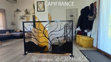 Ardèche, Vallée de l'Eyrieux, LES OLLIERES SUR EYRIEUX - Maison bioclimatique de 2018 - 126m² - espace extérieur
