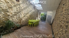 Ardèche - Vallée de l’Eyrieux à St Fortunat - Charmante maison de village - Garage - Bels espaces extérieurs. 