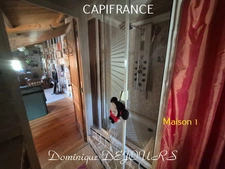 Ardèche – Dunière-sur-Eyrieux -- Ensemble de deux maisons avec jardin et terrasses